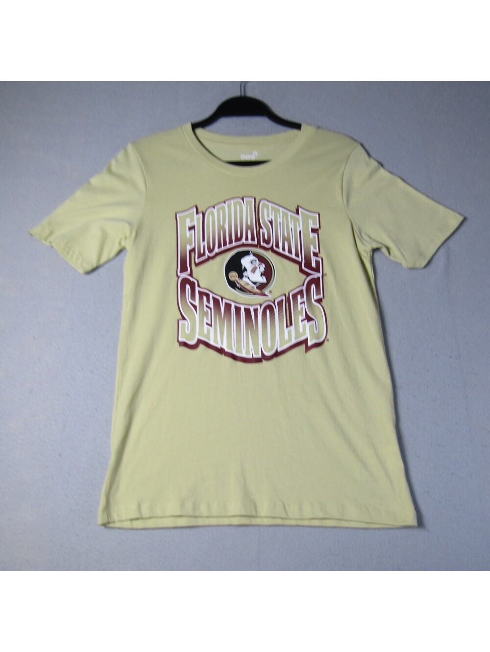 NWT GEN2 Seminoles Florida State Universities Graphic T-Shirt Youth's L Yellow